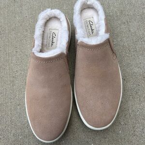 Brand New Clarks Slip Ons